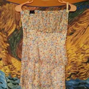 cute floral mini dress